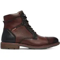 Pikolinos for man. M2M-8156C1 Brown York Leather Ankle Boots (46), Flat, Zip, Casual