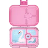 Yumbox Matboks m. 4 rom - Bento Panino - 757 ml - Power Rosa Sw - - OneSize - Matboks