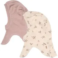 Wheat Balaclava - Ull - 1-lag - 2-pack - Felix - Eggeskallblomst - - 40-43 cm - Balaclava - enkel