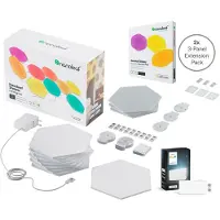 Philips Hue Wall Panel Hexagon Startsett (15 Panels) + Wall Light Module