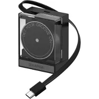 Sharge Retractable 65W Charger - Black