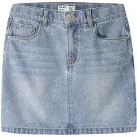 Name It Kids Strass Denim Skjørt