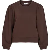 Vila Vevera Rund Hals Langermet Sweatshirt