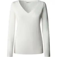 Pepe Jeans for woman. PL5000280 Branka off-white sweater (S), Casual, Viscose, Long sleeve