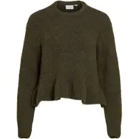 Vila Vibows Rund Hals Strikket Pullover