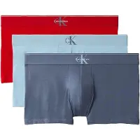 Calvin Klein Lv00nb4472 Trunk Boxers 3 Enheter