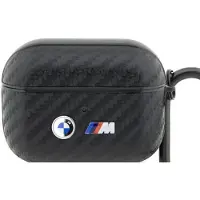 BMW BMAPWMPUCA2 AirPods Pro-deksel svart/svart Carbon Double Metal Logo