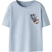 Name it T-skjorte - NmmVictor - Blue Tåke/Space Dino - - 3 år (98) - T-skjorte