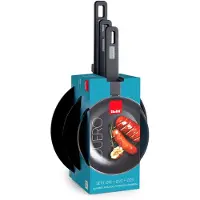 Ibili Duero Stekepanne Sett 18-22-26 Cm 3 Enheter