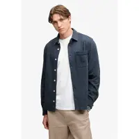 Superdry Twill Tweed Jersey Skjorte Med Lange Ermer