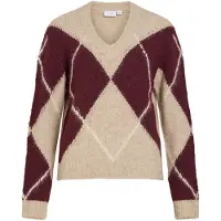 Vila Vitolise V-hals Strikket Pullover