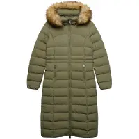 Superdry Faux Fur Fuji Longline Jakke