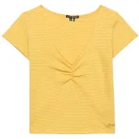 Superdry Athletic Essentials Gathered Pattern Kortarmet T-skjorte