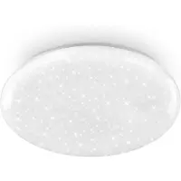 Briloner LED-taklampe «Bright Sky», hvit, 51 W, stjernehimmel