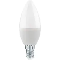Eglo E14 LED C37 keltpære med varmt hvitt lys