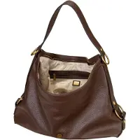 GUESS for woman. HWBB9308020 Dark brown Camden large shoulder bag (OSFA), Casual, Polyurethane