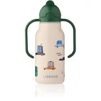 Liewood Drikkeflaske - Kimmie - 250 ml - Cars/Sandy - - OneSize - Drikkeflaske
