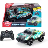 Dickie Toys Fjernstyrt Bil m. Lys - RC Glow Truggy - - OneSize - Bil