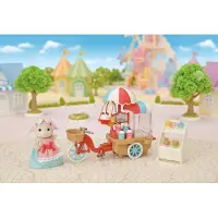 Sylvanian Families - Popcorn Levering Trike - 5653 - - OneSize - Dukketilbehør