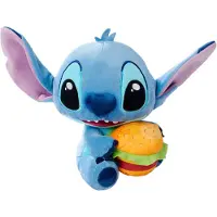 Disney Lilo &amp; Stitch Stitch With Burger 25 Cm Bamse