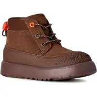 Ugg unisex for kids. 1171299K Brown Neumel Weather Hybrid leather ankle boots (35), 1 to 3 cm, Suede, Laces, Casual, children's fashion