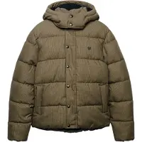 Superdry Premium Check Pufferjakke