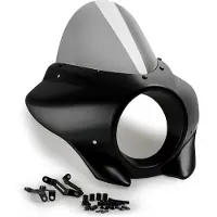 Puig 21410h Mirage Touring Harley Davidson Softail Motorsykkel Kåpe