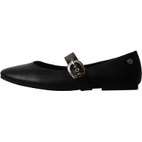 Xti for woman. 14648503-NEGRO Black ballet flats 146485 (39), Buckle, Casual
