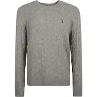Ralph Lauren for man. 710876762012 Grey wool and cashmere jumper (L), Casual, Classic