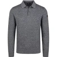 State of Art Genser Polokrage Navy Mørkeblå Størrelse