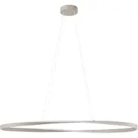Eglo LED-hengelampe CAMEROTA, beige, 111 x 38 cm, fjernkontroll