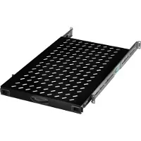 Digitus DN-19 TRAY-2-1000SW uttrekkbar rackhylle 1U 19 65 kg, svart