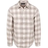 Marc O'Polo Marc O'Poo Shirt Check Beige Ferfarget Størrese
