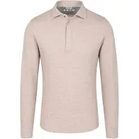 R2 Polo Camicia ingle Jerey Melange Beige tørrele
