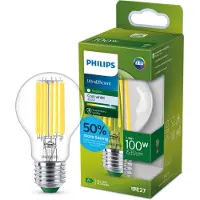 Philips E27 LED-pære A60 7,3W 1535lm 4 000 K klar