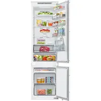 Samsung BRB70F30BES0 integrert kombiskap 356 L, svart stål
