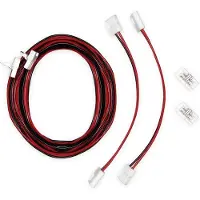 SOLAR PLUS Tilbehør til LEDstrip COB 5W IP20. 2 Stk konnektor, 2 Stk mellemkabel, 2 Stk 2m start kabel