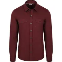 R2 Flanell Overkjorte Bordeaux tørrele