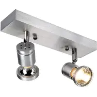 SLV Asto 2 lyskilder downlight med dekorativ ring