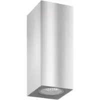 LCD Utendørs vegglampe 5051, stål, 17 cm, IP54, opp/ned, GU10