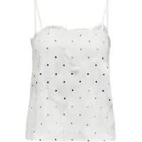 Object Blonde Singlet Topp Med Stropper