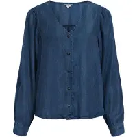 Object V-hals Knapp Bluse