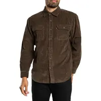 Levi's for man. 19587-0420 Brown Classic Worker Shirt (S), Casual, Corduroy, Long sleeve