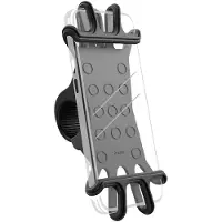 Hama Flexible, Mobiltelefon/smarttelefon, Passiv holder, Sykkel, Svart