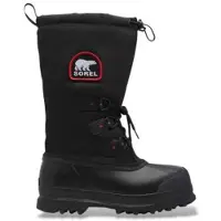 Sorel for man. 2164331010 Black Glacier XT boots (40), Flat, Laces, Snow