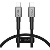 Tech-Protect UltraBoost DNA Type-C-kabel - PD 100W/5A, 50cm - jerngrå