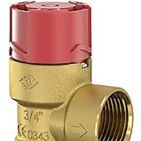 Flamco Sikkerhedsventil 1/2'' - Flopress sikkerhedsventil 1/2 x 1/2-2.5bar