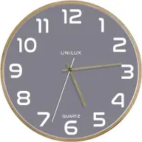 Unilux Vægur Baltic - grå - lydløs - diameter 31,5 cm