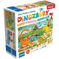 Markenlos Maxi puslespill puslespill Dinosaurer 00441