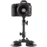 Delkin Fat Gecko Camera Mount - Støttesystem - sugemontering - overflatemonterbar